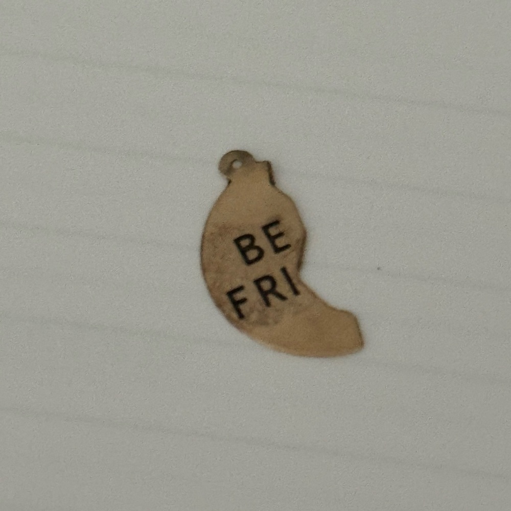 14k Gold BFF Charm